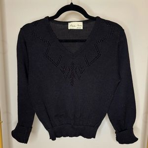Vintage Black Sweater